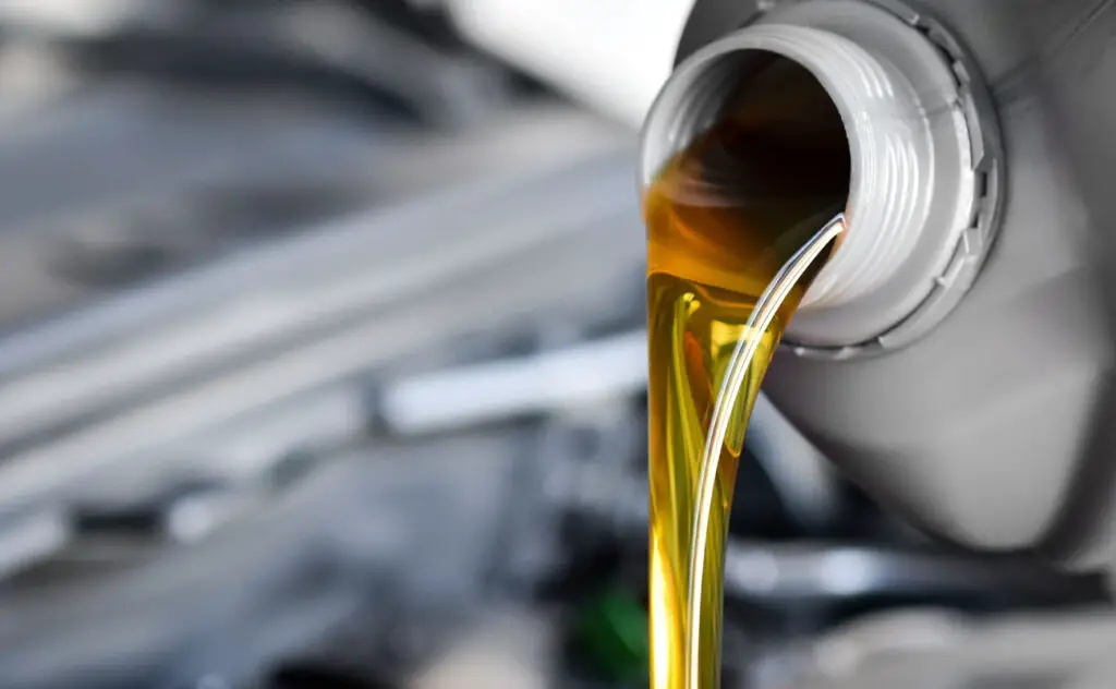 10 Best Full Synthetic Oils 2023 Buying Guide   Closeup Of Full Synthetic Engine Oil Being Poured In Engine 1024x632 